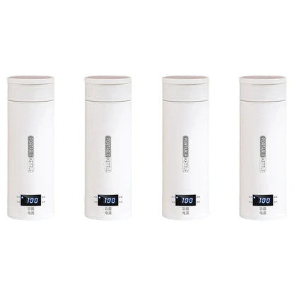 Bouilloire Électrique Portable HOMEFISH 450 ml – Chauffe‑Eau de Voyage, Anti‑Brûlure, Tasse Thermique