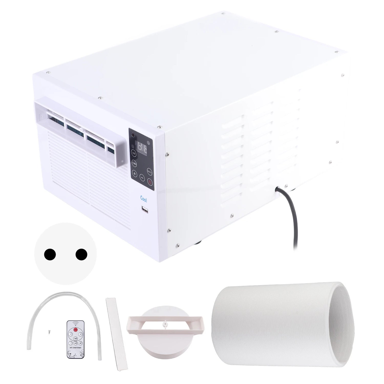 Climatiseur Portable 280W – Télécommande &amp; Écran Tactile – Air Cooler Extérieur/Intérieur