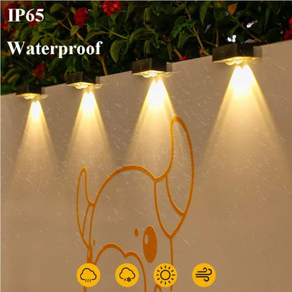 Lampes Solaires LED pour Escalier &amp; Jardin – Lot de 1 à 8 pcs