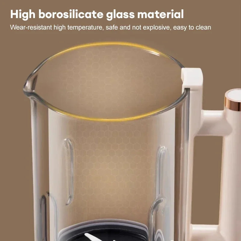 Blender Lait de Soja Électrique – Mixeur Multifonction, Jus &amp; Petit-Déjeuner