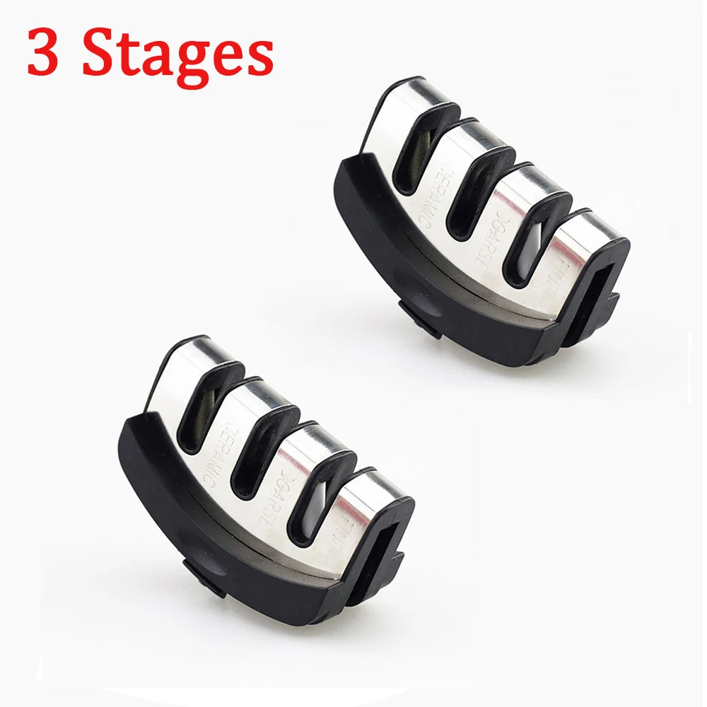 Aiguiseur de Couteaux Professionnel – 3 ou 4 Étapes, Diamond/Céramique/Tungstène