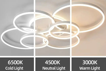 Lustre Ceiling Chandelier Dimmable Ceiling Lamp LED Pendant Light Decoration Lamps for Living Study Room Bedroom Indoor Lighting