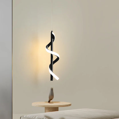 Suspension LED Industrielle Noire – Luminaire Pendentif Métal | Modern Pendant Light