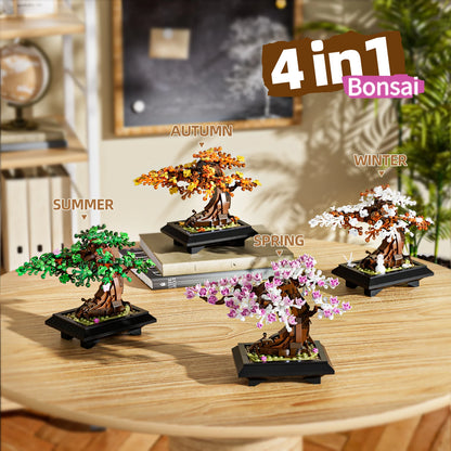 Kit Bonsaï 4 Saisons – Construction Créative &amp; Décoration Maison