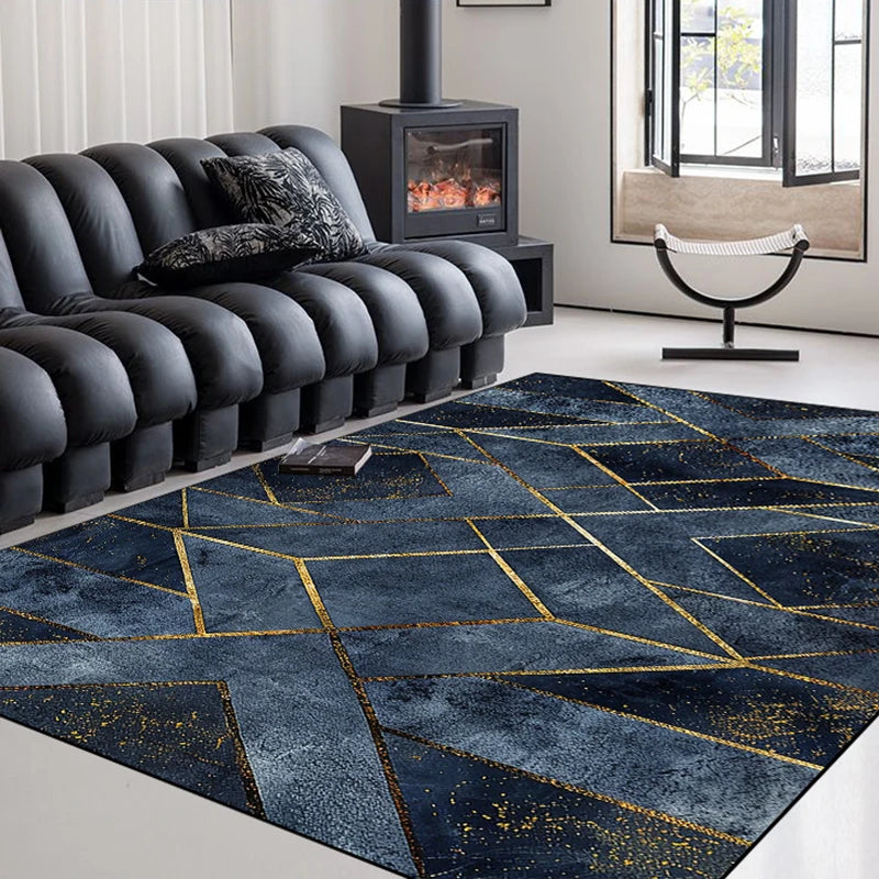 Tapis Flanelle Doux – Style Persan &amp; Géométrique – Lavable en Machine | Plusieurs Tailles