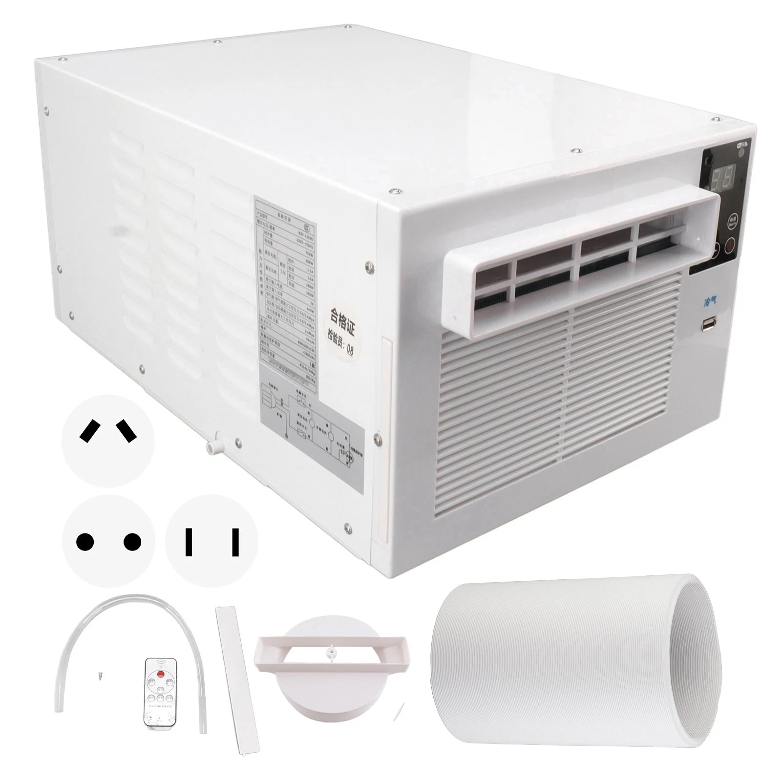 Climatiseur Portable 280W – Télécommande &amp; Écran Tactile – Air Cooler Extérieur/Intérieur