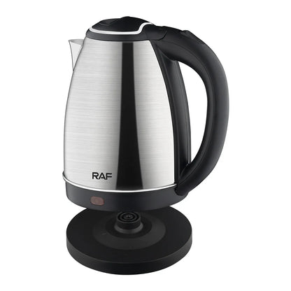 Bouilloire Électrique Inox 2L – 1500W, Thermostat, Sifflet | Thé &amp; Café