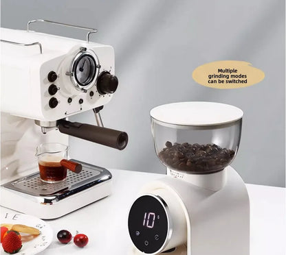 Moulin à Café Électrique Automatique – Meules Burr | Espresso &amp; Filtre ☕