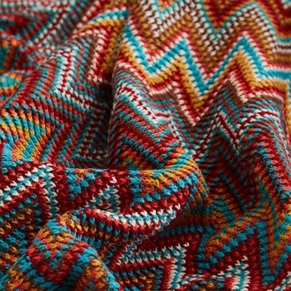 Plaid Boho Aztec – Couverture &amp; Jeté de Canapé – Multi Tailles