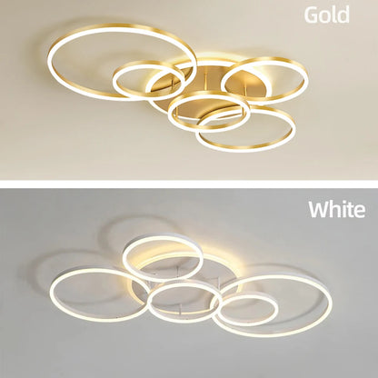 Lustre Ceiling Chandelier Dimmable Ceiling Lamp LED Pendant Light Decoration Lamps for Living Study Room Bedroom Indoor Lighting