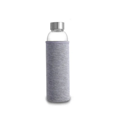 Bouteille en Verre Sport Upors – 360ml / 550ml, Portable, Anti‑Fuite, Style Transparent