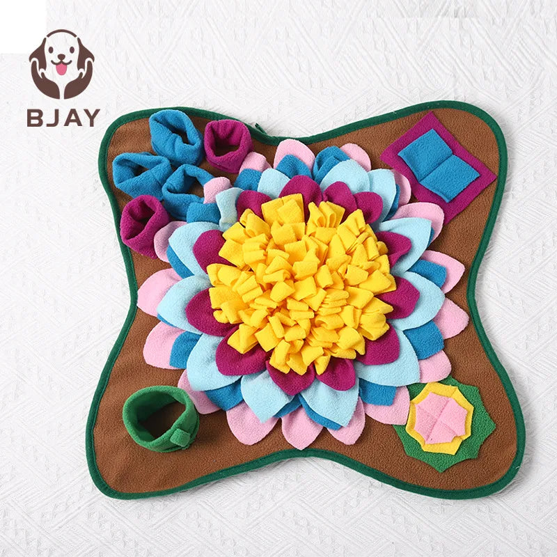 Tapis de Fouille Interactif pour Chiens 🐾 | Snuffle Mat – Anti-Ennui &amp; Stimulation Mentale