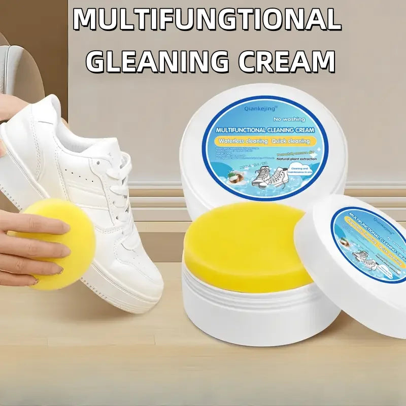 Pâte Nettoyante Blanchissante 120g – Chaussures, Sacs &amp; Intérieur Voiture