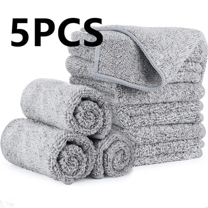 Chiffons Microfibre Cuisine 🧹 | Ultra-Absorbants – 3 Tailles – Pack 1, 4 ou 5 pcs