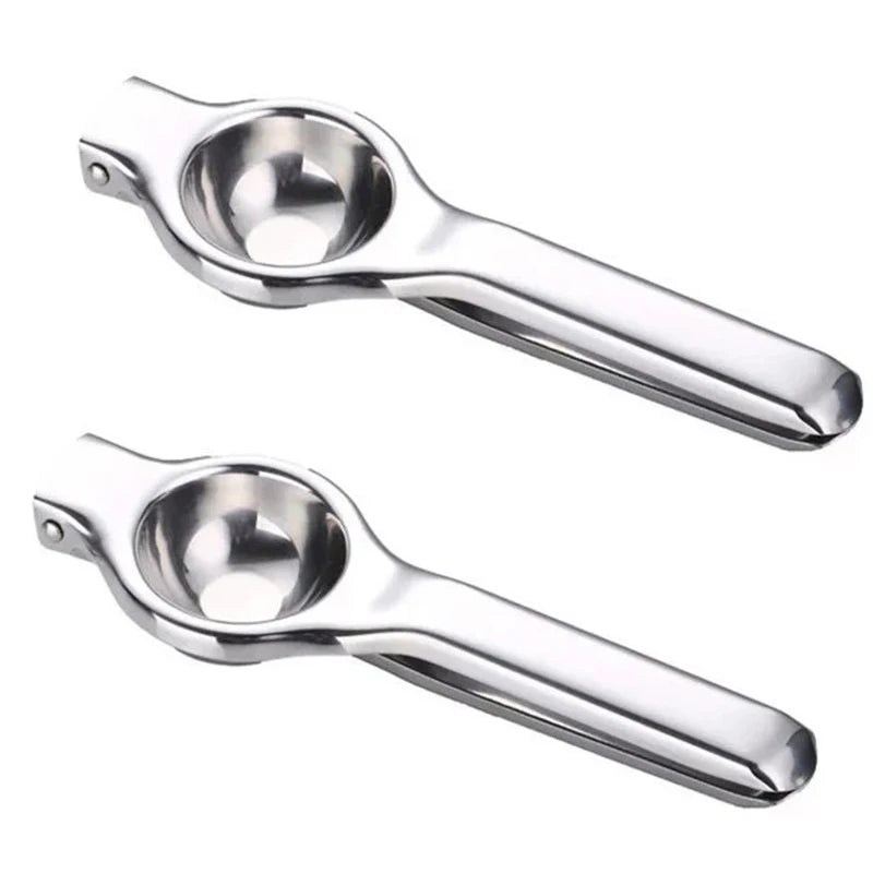 Presse-Citron Manuel Inox 🍋 | Anti-Rouille – Pack 1 ou 2 pcs – Citron, Orange, Citrus