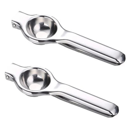 Presse-Citron Manuel Inox 🍋 | Anti-Rouille – Pack 1 ou 2 pcs – Citron, Orange, Citrus
