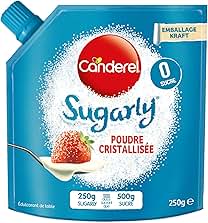 Canderel Sugarly - Boîte 65 morceaux Zéro Calorie 130g